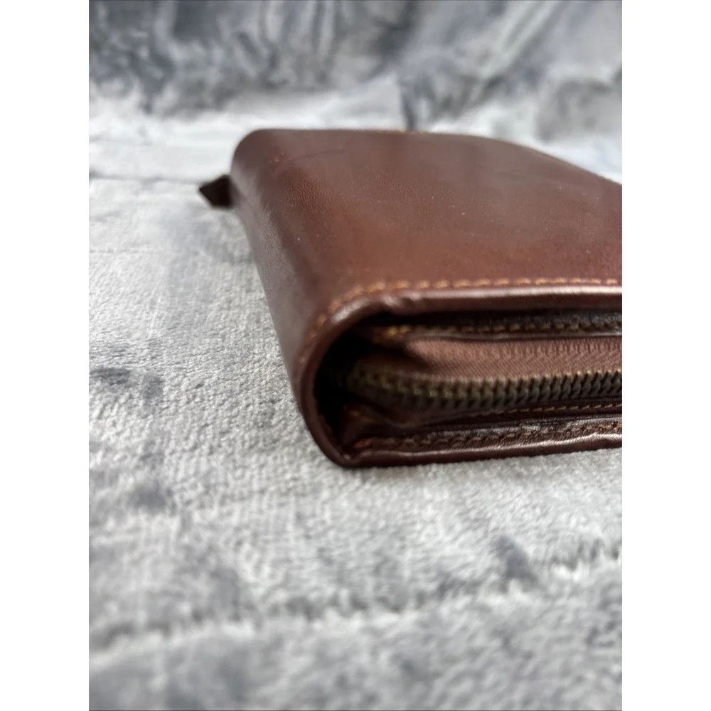 Rhinoskin Tri-Fold Brown Handheld Organizer‎ Leather Case For Electronic Devices